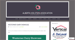 Desktop Screenshot of albertaholstein.ca